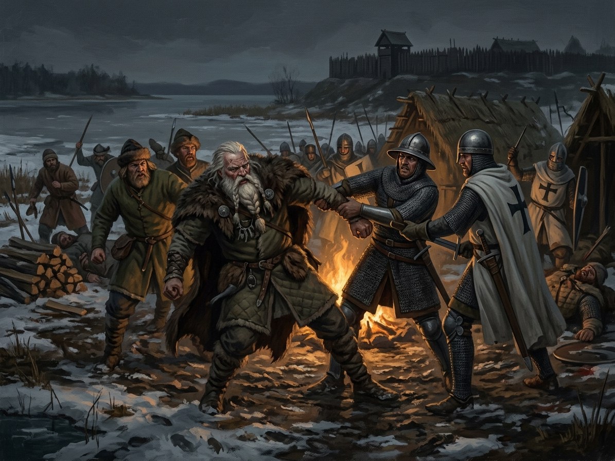 Kęstutis captured at Lake Ublik