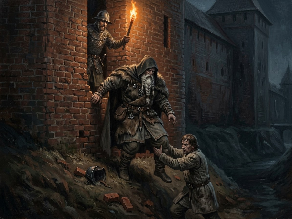 Kęstutis escapes Marienburg