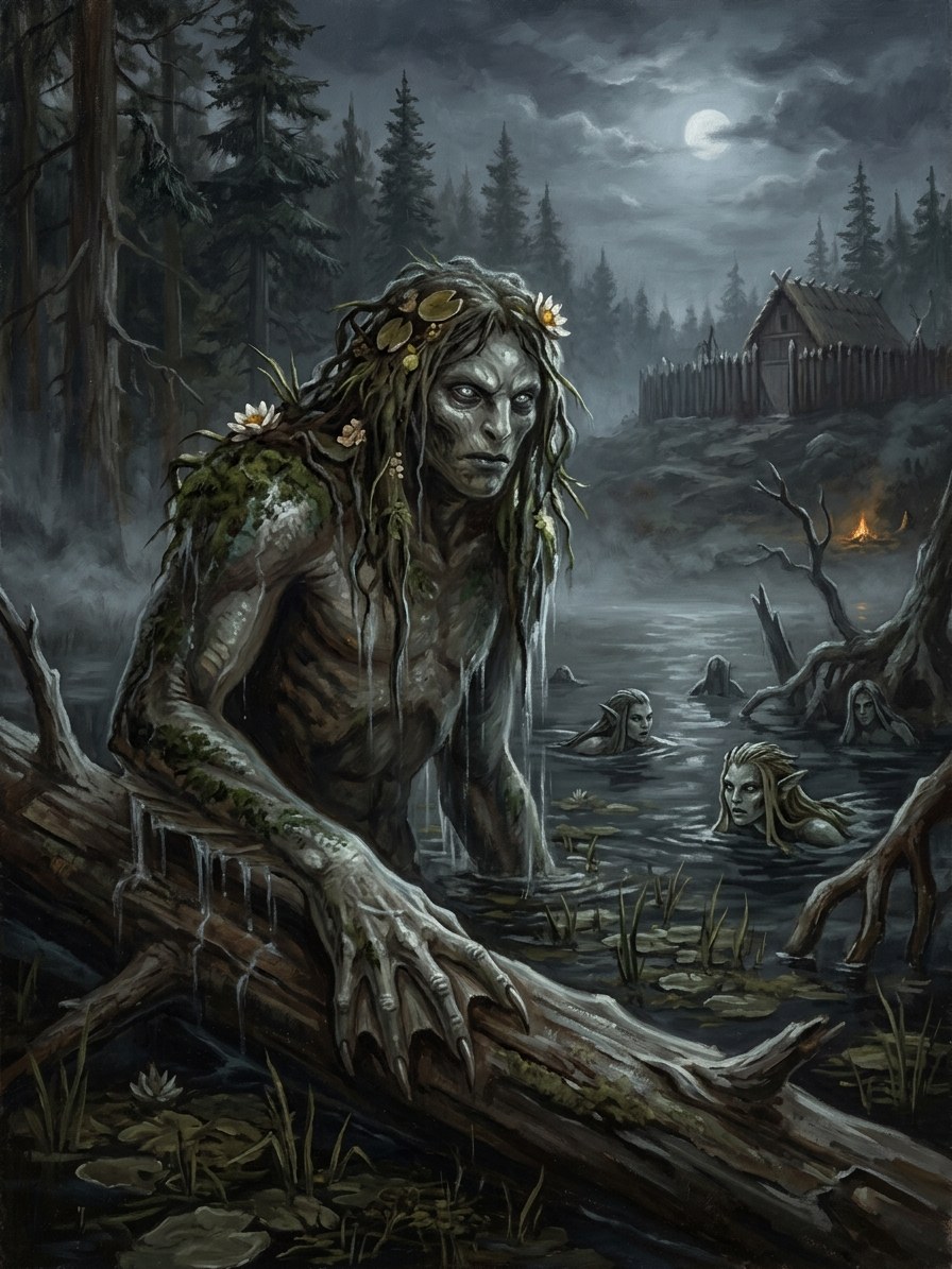 Vandenis and undinės (lake-keepers)