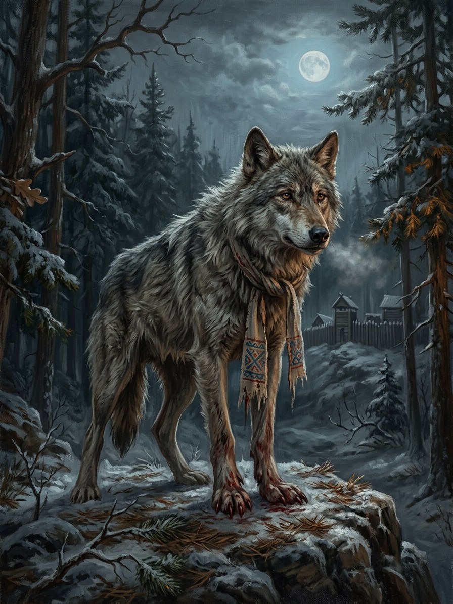 Vilkatas / vilkolakis (cursed werewolf)
