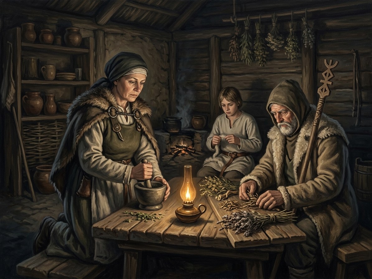 Žiniuoniai (village charm-healers)