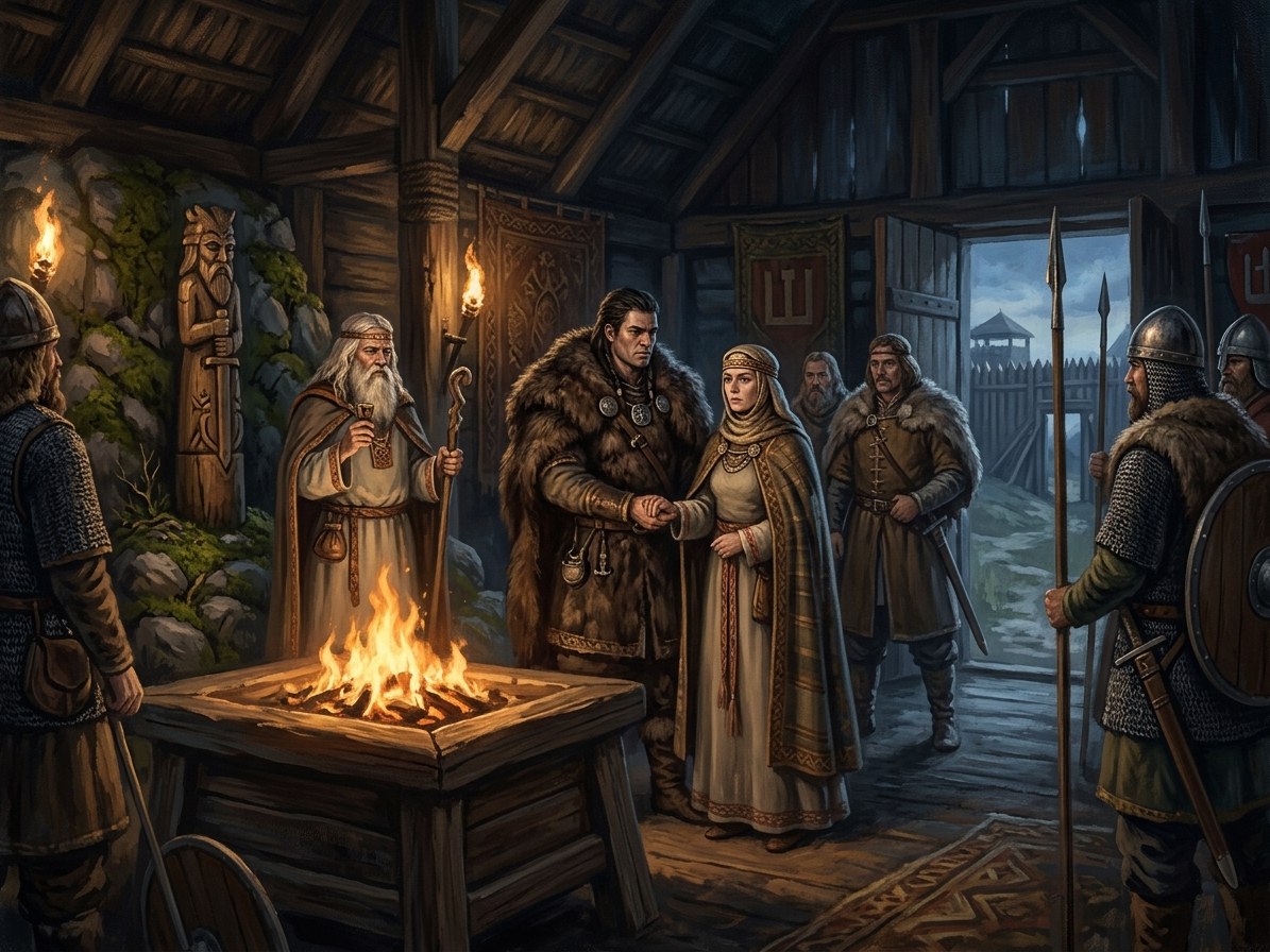 Kęstutis marries Birutė