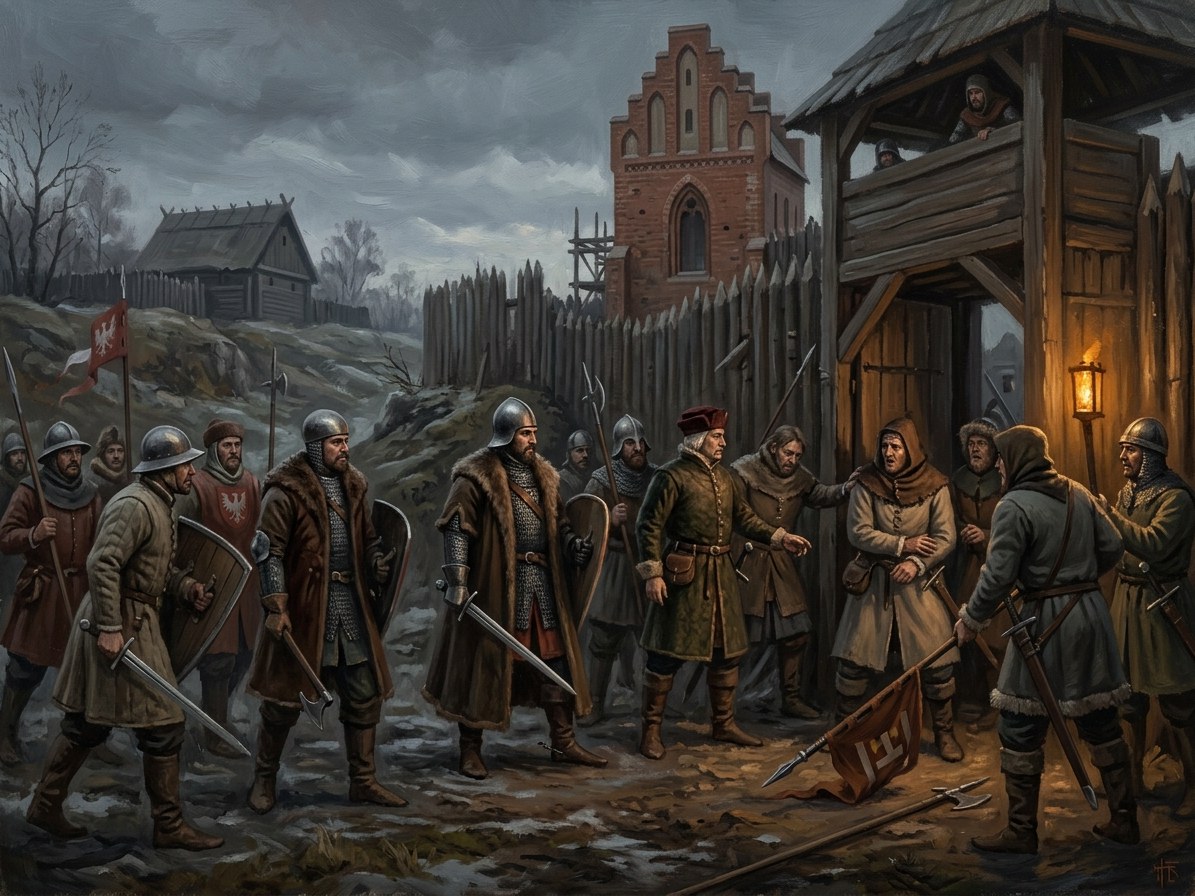 Polish lords seize Podolia after Vytautas's death