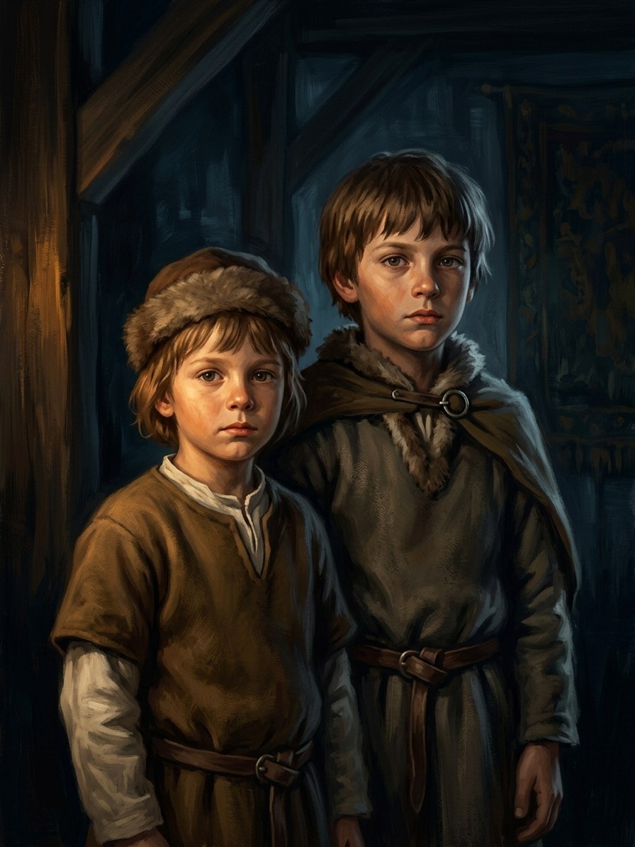 Vytautas's sons Jurgis and Ivanas (hostages; contested)