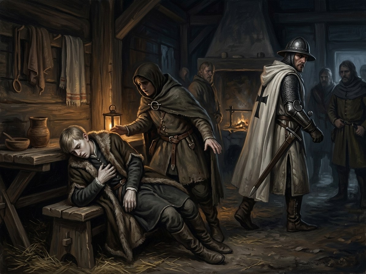 Vytautas's hostage sons poisoned (Grunau tradition, contested)