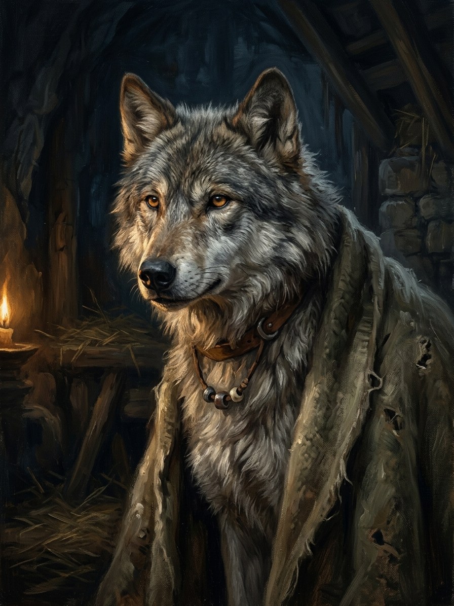 Pušis (old Kęstutis wolf)